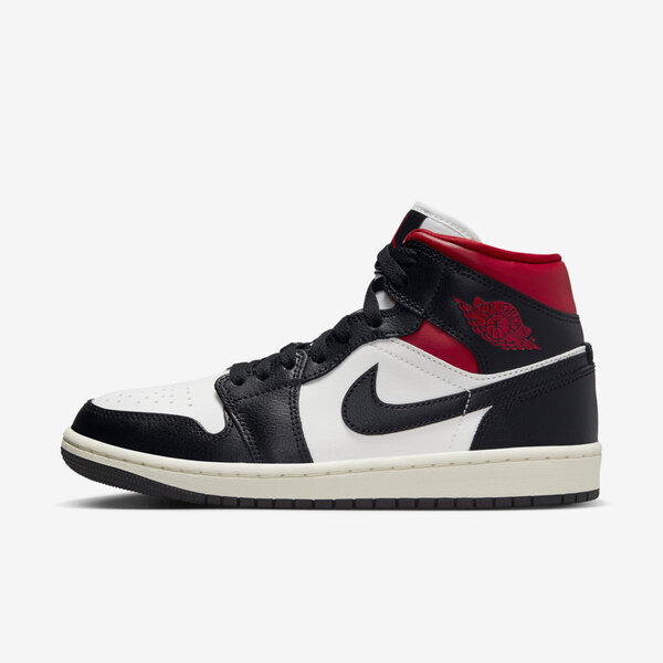 博客來-Nike Wmns Air Jordan 1 Mid [BQ6472-061] 男女休閒鞋運動經典