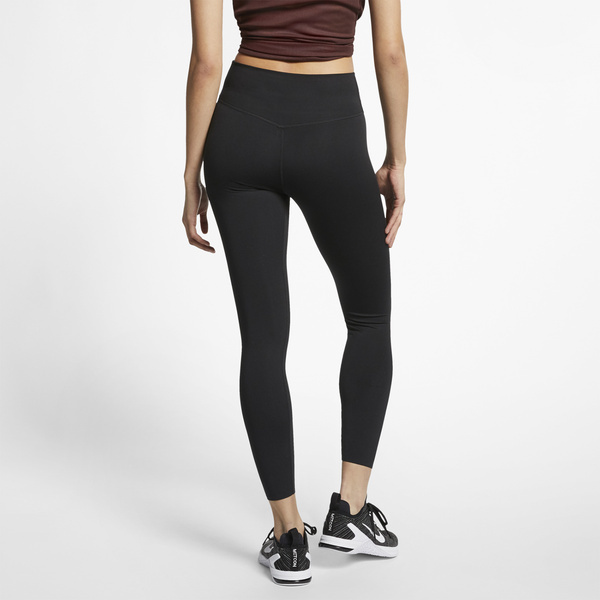 Nike As W One Luxe 7/8 Tight [BQ9995-010] 女 緊身褲 中腰 運動 慢跑 黑