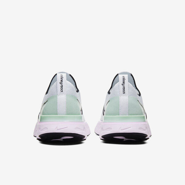 Nike React Infinity Run Fk [CD4372-100] 女鞋 運動 休閒 慢跑 緩震 穿搭 白紫