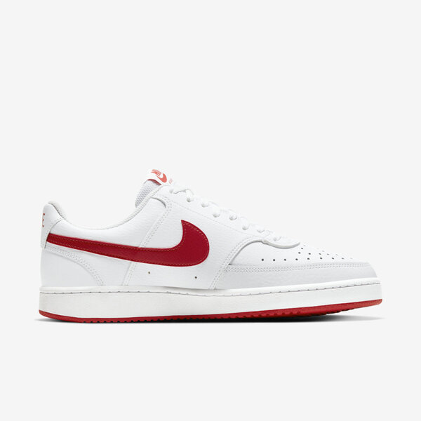Nike Court Vision Lo [CD5463-102] Men Casual Shoes White/University Red ...