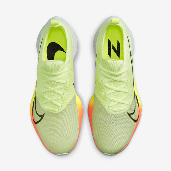 Nike Air Zoom Tempo Next% FK [CI9923-700] 男 慢跑鞋 運動 緩震 針織 螢黃
