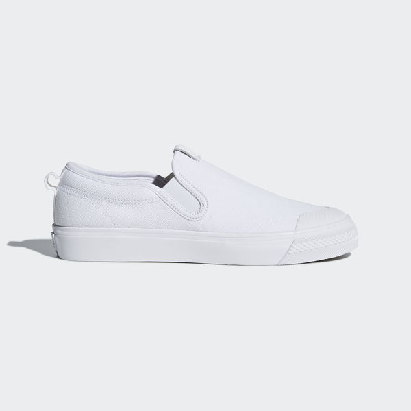 Adidas CQ3103 Women Nizza SLIP ON Casual shoes white Sneakers Clothing,  Shoes \u0026 Accessories Athletic Shoes
