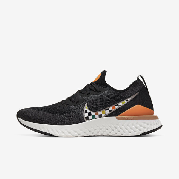 nike epic react white orange
