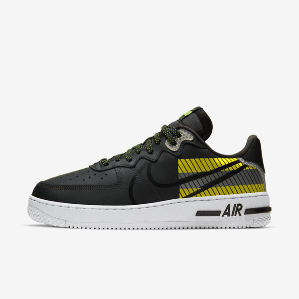 博客來-Nike Air Force 1 React Lx 3m [CT3316-003] 男鞋運動休閒籃球