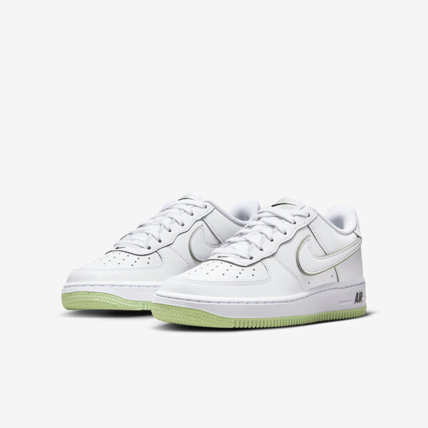 Nike Air Force 1 (gs) [CT3839-108]大童 休閒鞋 運動 經典 AF1 皮革   白綠