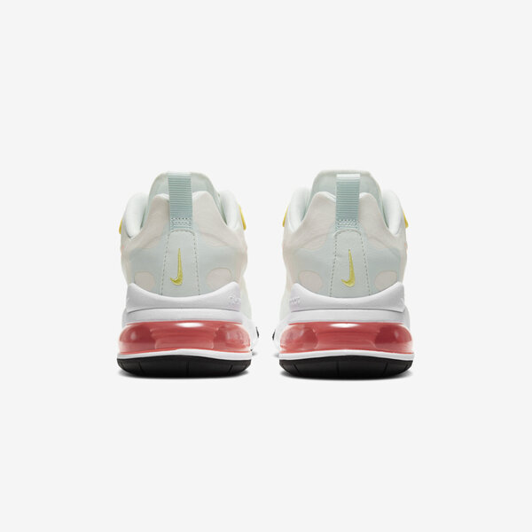 Nike Wmns Air Max 270 React [CV8818-102] 女鞋 運動 休閒 氣墊 穿搭 米 白