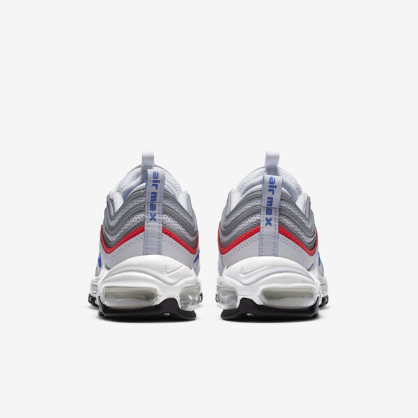 博客來-Nike W Air Max 97 Ess [CZ6087-101] 女鞋運動休閒慢跑復古潮流穿搭白藍22.5cm 白/藍