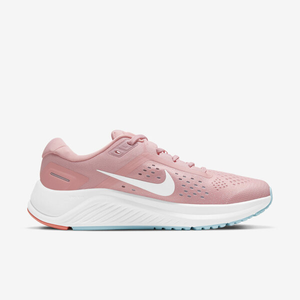博客來-Nike W Air Zoom Structure 23 [CZ6721-601] 女鞋運動休閒慢跑緩震粉紅