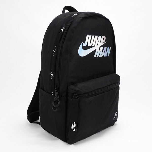 Nike Air Jordan jumpman [D03690-011] 男女 後背包 喬丹 運動 休閒 雙肩包 黑銀