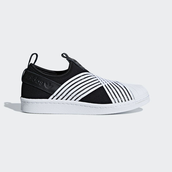 Adidas Originals Superstar Slip On W [D96703] Women Casual Shoes  Black/White | eBay