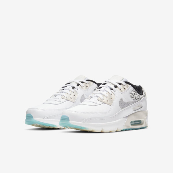 Nike Air Max 90 Se 2 (gs) [DB4187-100] 大童鞋 運動 休閒 輕量 舒適 透氣 白