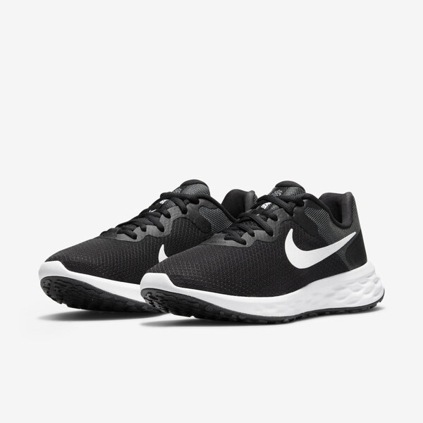 Nike W Revolution 6 NN [DC3729-003] 女 慢跑鞋 運動 訓練 透氣 緩震 舒適 黑灰白
