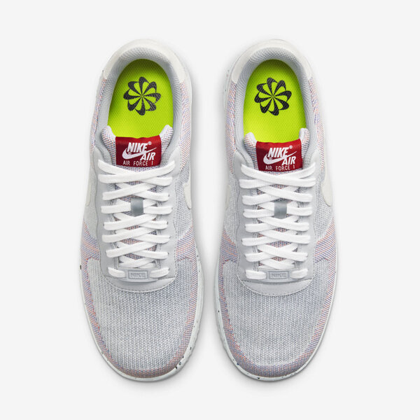 Nike Af1 Crater Flyknit [DC4831-002] 男鞋 運動 休閒 舒適 輕量 穿搭 灰白 彩
