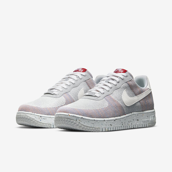 Nike Af1 Crater Flyknit [DC4831-002] 男鞋 運動 休閒 舒適 輕量 穿搭 灰白 彩