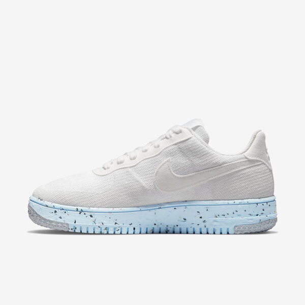 博客來-Nike Air Force 1 Crater Flyknit [DC7273-100] 女鞋休閒經典