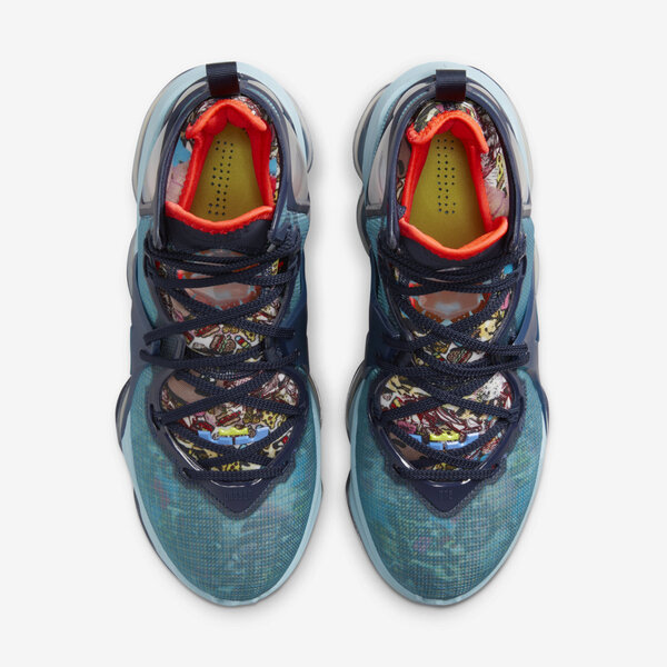 博客來-Nike LeBron 19 XIX EP [DC9340-400] 男籃球鞋運動Fast Food 速