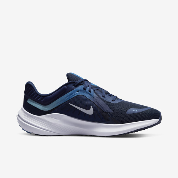 Nike Quest 5 [DD0204-400] 男 慢跑鞋 運動 休閒 路跑 透氣 舒適 緩震 深藍 白 藍 