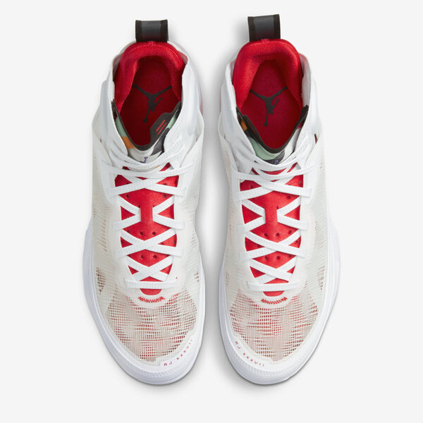 Nike Air Jordan XXXVII PF [DD6959-160] 男 籃球鞋 運動 喬丹 球鞋 兔寶寶 白紅