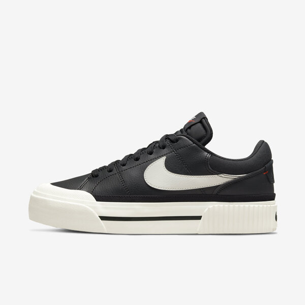 博客來-Nike Wmns Court Legacy Lift [DM7590-001] 女休閒鞋經典復古