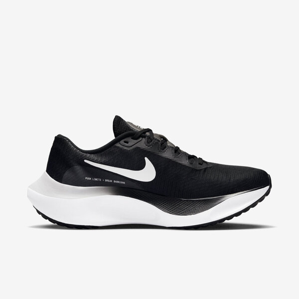 Nike Zoom Fly 5 [DM8968-001] 男 慢跑鞋 運動 路跑 馬拉松 輕量 緩震 支撐 黑 白