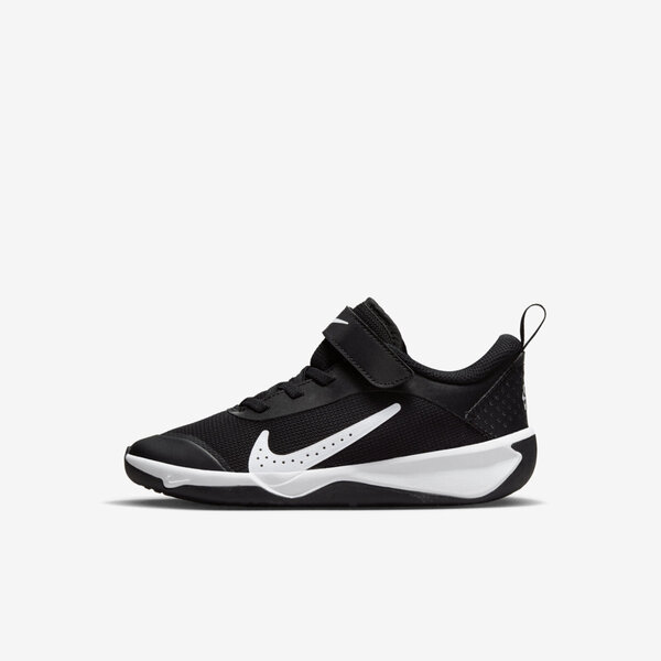 Nike Omni Multi-Court PS [DM9026-002] 中童 運動鞋 訓練 排羽球鞋 室內 黑白