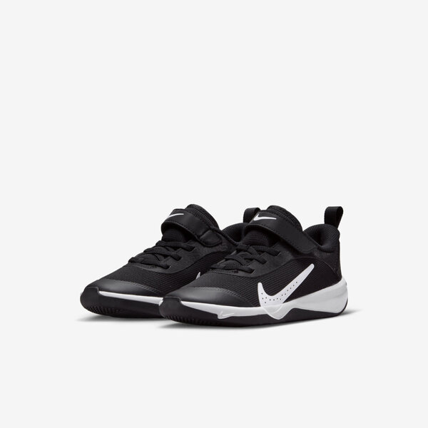 Nike Omni Multi-Court PS [DM9026-002] 中童 運動鞋 訓練 排羽球鞋 室內 黑白