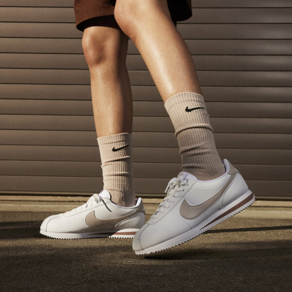 Nike W Cortez [DN1791-105] Women Casual Shoes White/Smokey