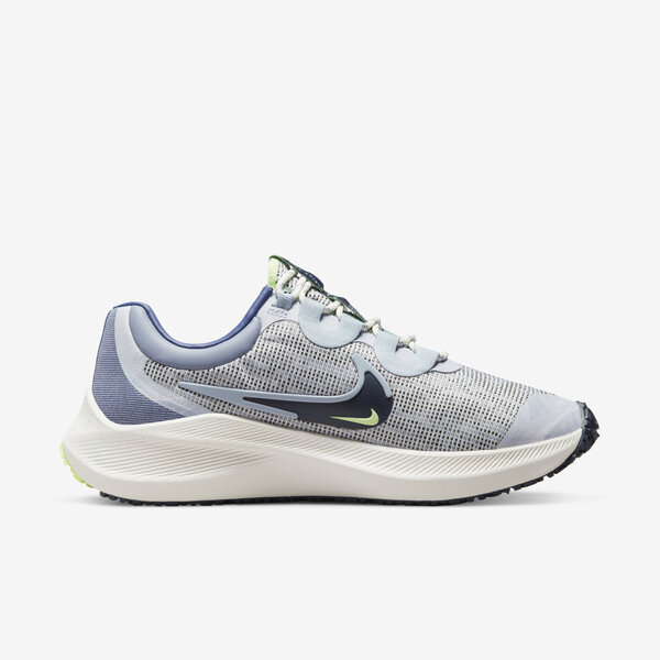 Nike Wmns Zoom Winflo 8 Shield [DO2342-144] 女 慢跑鞋 運動 防潑水 白 藍 24.5cm 白/黑