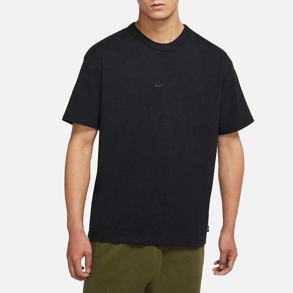 博客來-Nike NSW Premium Essentials [DO7393-010] 男 短袖上衣 T恤 高磅數 休閒 黑