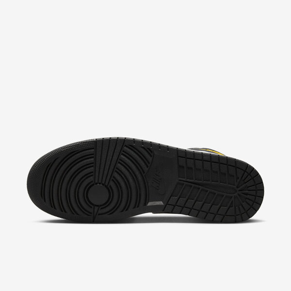 Nike Air Jordan 1 Mid [DQ8426-701] 男 休閒鞋 運動 喬丹 中筒 AJ1 皮革 黃黑白
