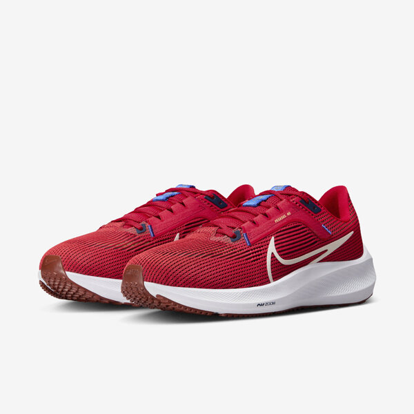 Nike Air Zoom Pegasus 40 [DV3853-600] 男 慢跑鞋 運動 路跑 小飛馬 支撐 紅白