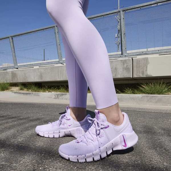 Nike W Free Metcon 5 [DV3950-502] 女 訓練鞋 運動 健身 重訓 襪套 穩定 紫