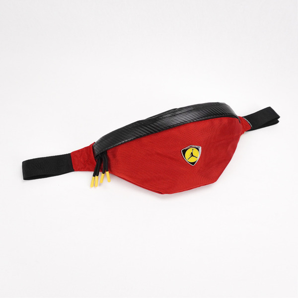 Nike Jordan Moto Crossbody Bag [DV5369-657] 腰包 斜背包 法拉利 喬丹 紅黑