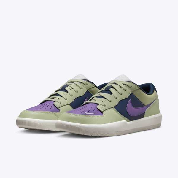 Nike SB Force 58 PRM L [DV5476-300] 男 滑板鞋 運動 休閒 舒適 小丑綠 紫