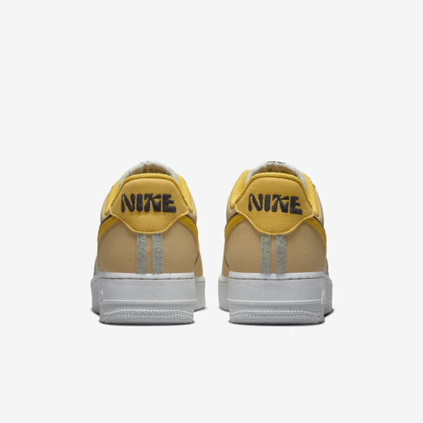 Nike Wmns Air Force 1 07 LX [DX6065-171] 女 休閒鞋 運動 經典 雙勾 奶油 黃