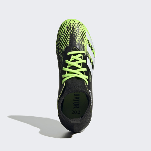 Adidas Predator 20.3 Fg J [EH3024] 大童鞋 足球鞋 支撐 中筒  愛迪達 黑 螢光綠