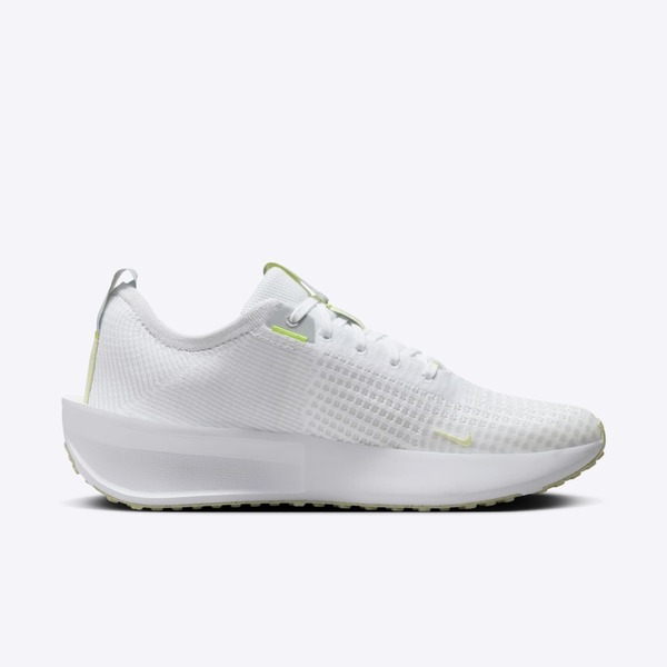 Nike W Interact Run [FD2292-103] 女 慢跑鞋 運動 透氣 回彈 緩震 舒適 白 萊姆綠