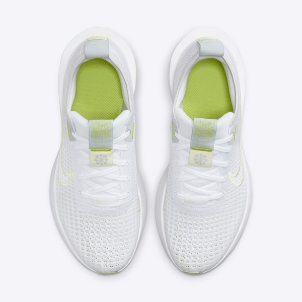 Nike W Interact Run [FD2292-103] 女 慢跑鞋 運動 透氣 回彈 緩震 舒適 白 萊姆綠