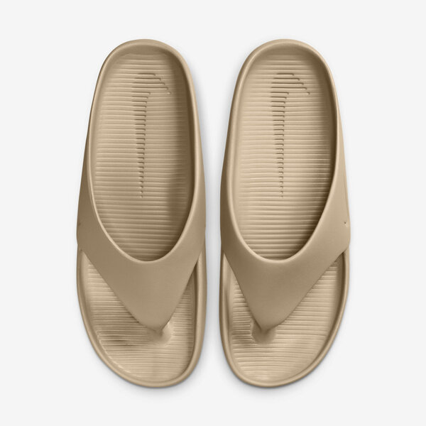 Nike Calm Flip Flop [FD4119-200] 男 夾腳拖 涼拖鞋 微厚底 休閒 防滑 卡其