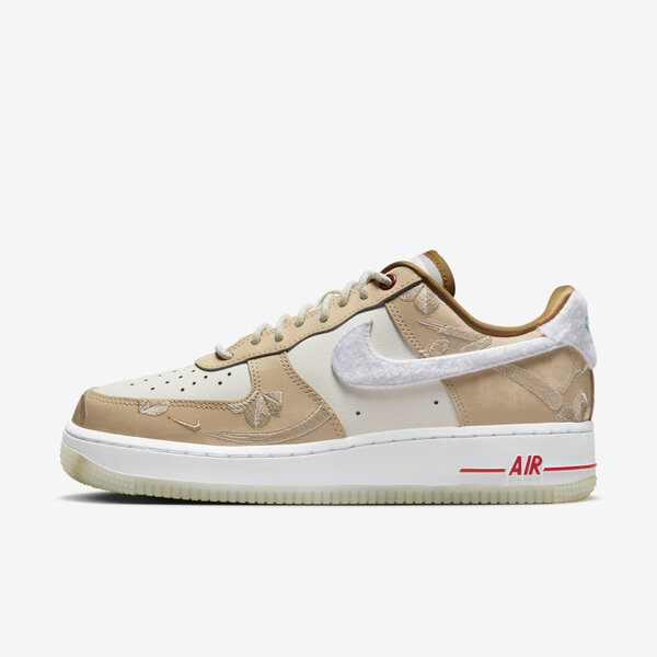 博客來-Nike Wmns Air Force 1 07 LX [FD4341-101] 女休閒鞋經典毛絨