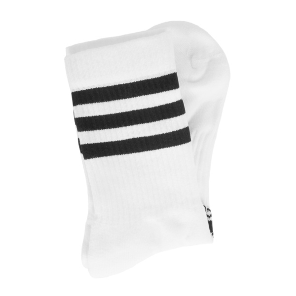 Adidas 3S CSH CRW1P [FH6628] 中筒襪 透氣 舒適 彈性 男女 白黑
