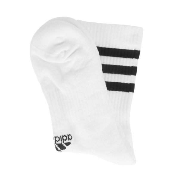 Adidas 3S CSH CRW1P [FH6628] 中筒襪 透氣 舒適 彈性 男女 白黑