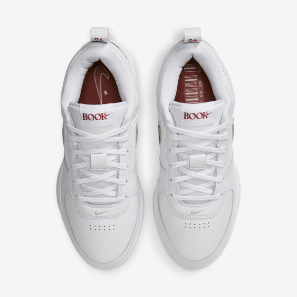 パリコレクション [FJ4250-101] EP 1 Book Nike Men White/Burnt Shoes Basketball シューズ(男性用)