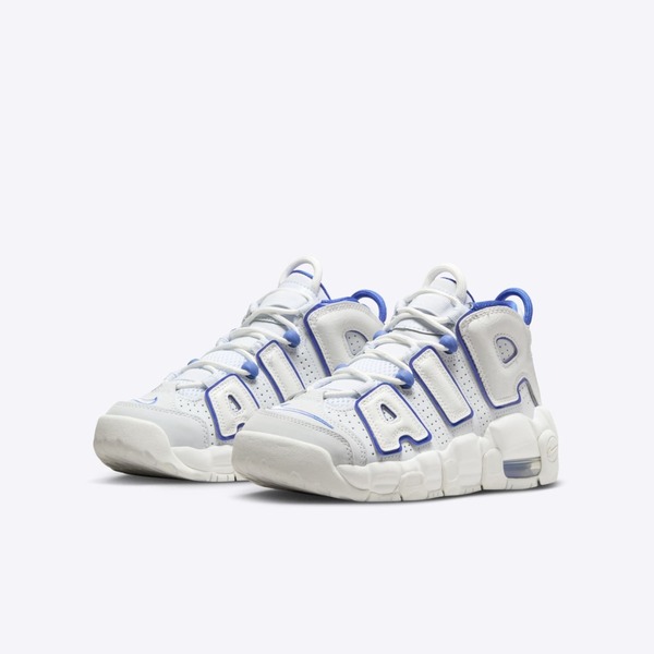 Nike Air More Uptempo [FN4857-100] 大童 休閒鞋 運動 復古 大AIR 氣墊 白藍
