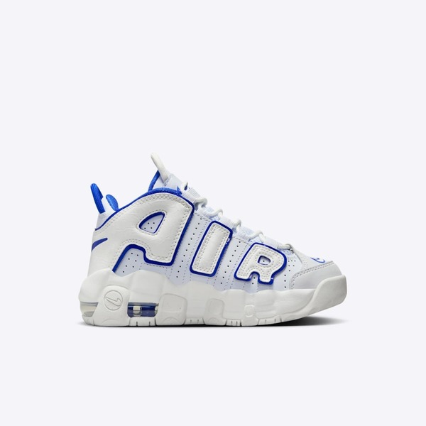 Nike Air More Uptempo PS [FN4858-100] 中童 休閒鞋 運動 大AIR 氣墊 白藍