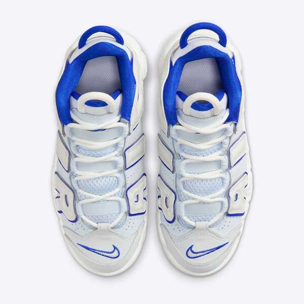 Nike Air More Uptempo PS [FN4858-100] 中童 休閒鞋 運動 大AIR 氣墊 白藍