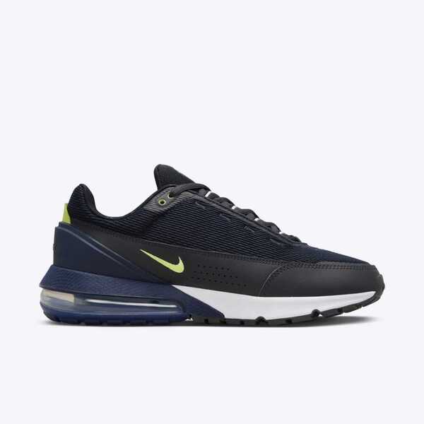 Nike Air Max Pulse [FQ4156-400] 男 休閒鞋 運動 慢跑 氣墊 緩震 小勾 深藍 螢光黃