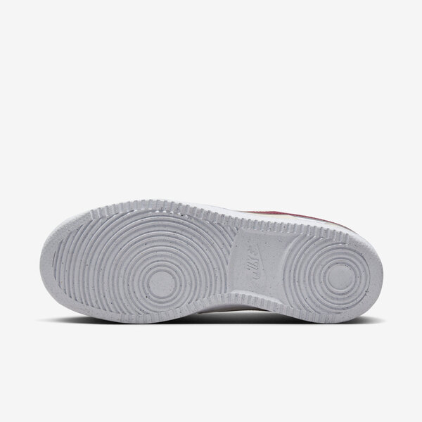 Nike W Court Vision LO [FQ7628-100] 女 休閒鞋 運動 基本款 舒適 透氣 米白 紅