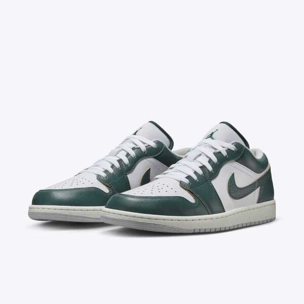 Nike Air Jordan 1 Low SE [FQ7687-300] 男 休閒鞋 運動 喬丹 緩震 低筒 氧化綠