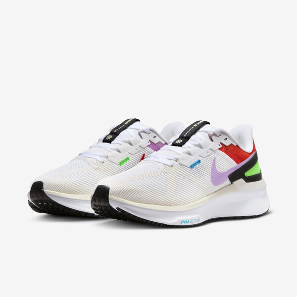 Nike Air Zoom Structure 25 SE [FV4867-100] 男 慢跑鞋 運動 路跑 穩定 白彩